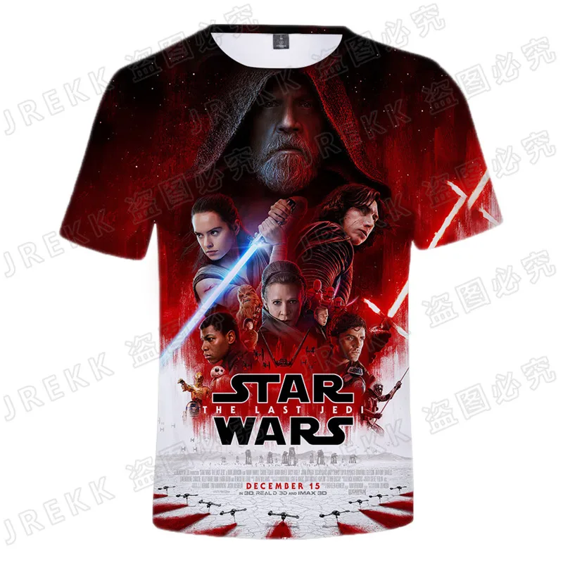 conversie Vlucht Martelaar Disney Star Wars 3D Print T Shirt Men Women Children Casual Short Sleeve  Streetwear Tops Boy Girl Kids Cool Short Sleeve Tee|T-Shirts| - AliExpress