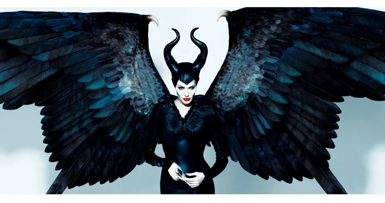 Лидер продаж Maleficent ведьма рога Хэллоуин Черная Королева шапка для косплея Балаклава специальный шлем вечерние карнавальные костюмы