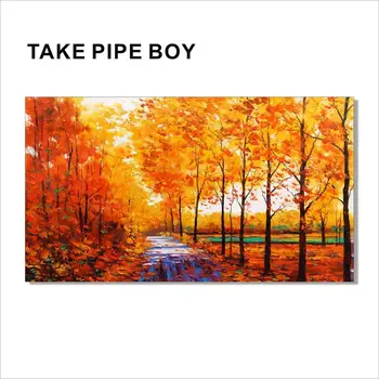 

Autumn Decoration Poster Maple Leaves Nordic Posters and Prints Decorative Picture Modern Home Decoration