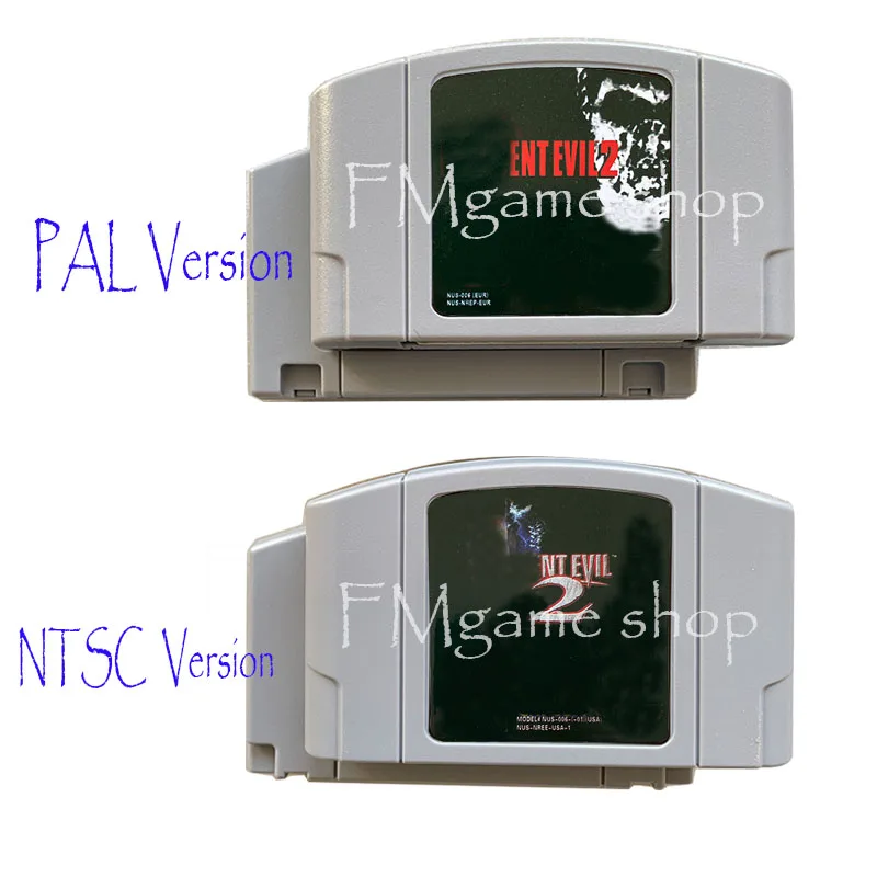 Игровой Картридж с картой памяти Evil 2 Rsdnt для 64-битной версии видеоигровой консоли