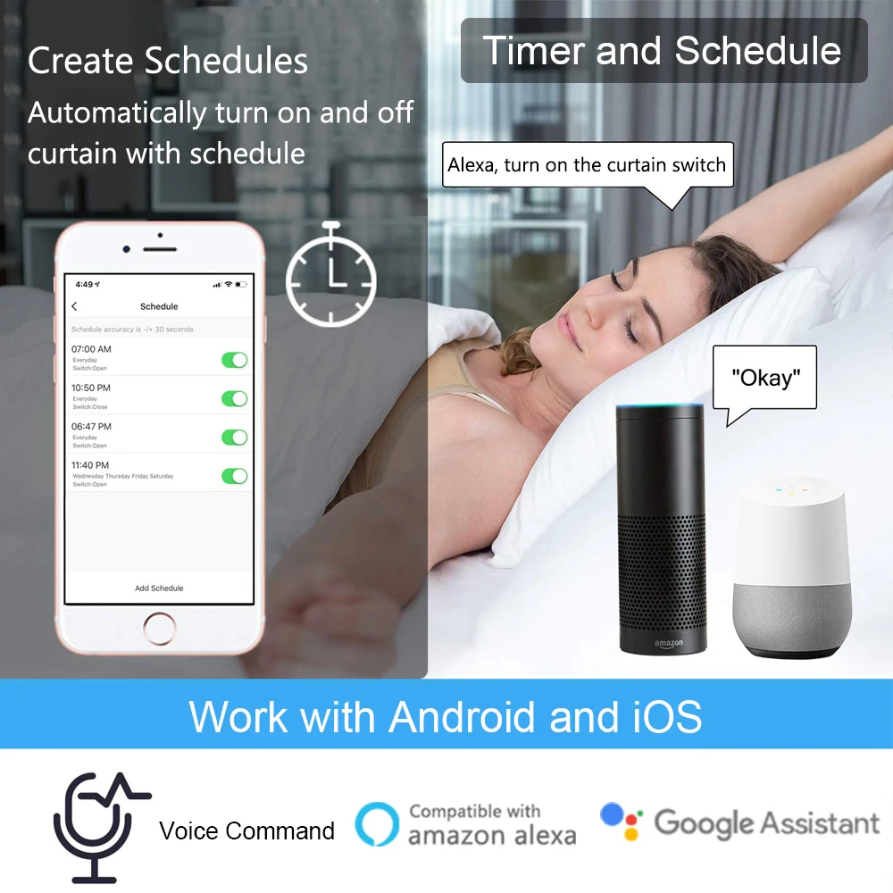 Tuya Smart Life modulo interruttore per tende tapparelle tapparelle WIFI  App Timer Google Home Aelxa Echo relè Smart Home - AliExpress
