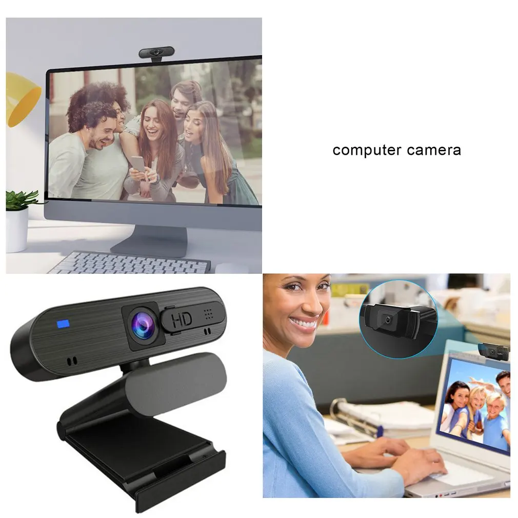 Computer Camera USB  Camera Manual Focus 1080p cam with Sound