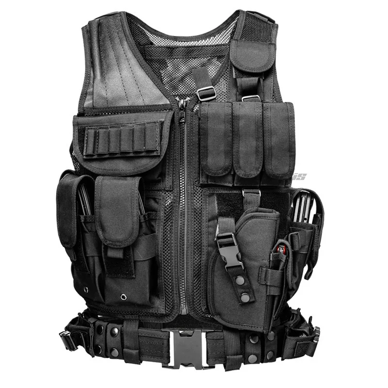 

Molle Military Airsoft Paintball Vest Hunting Shooting Protective Vest Multi-pocket Tactical Combat Vests Airsoft Gear Equipment