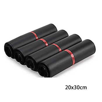 

100Pcs Strong Black Packaging Poly Bag Self-Seal Mailbag Parcel Packing Mailing Postage Courier Bag Envelope Postal Shipping Bag