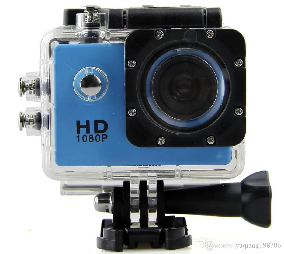 Waterproof 2.0 Inch LCD Screen SJ4000 style 1080P Full HD Camcorders Helmet Sport DV 30M Action Camera VS SJcam DHL Free