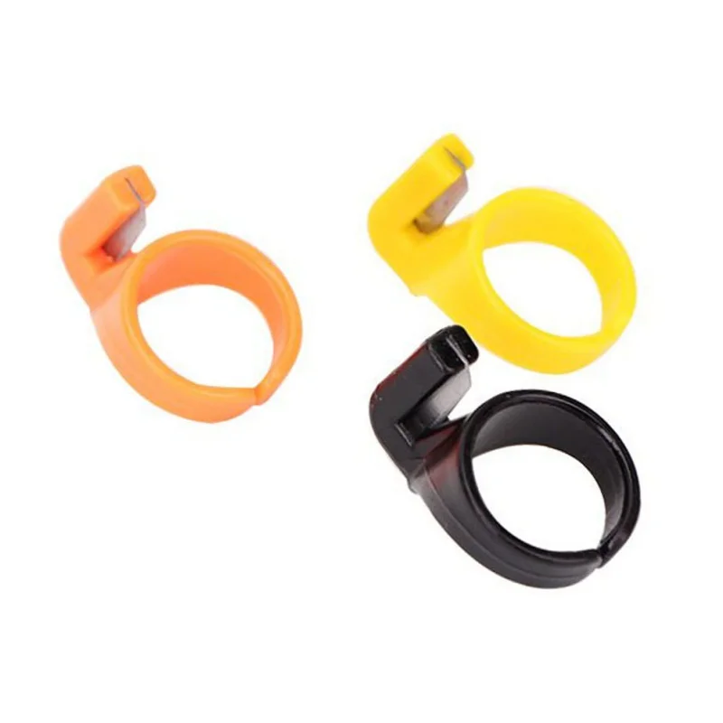 

1PCS/Lot Boating Fishing Line Cutting Ring Finger Ring Fishing Cutter Outdoor River Lake Fishing Accessories Fishing Tool WQ