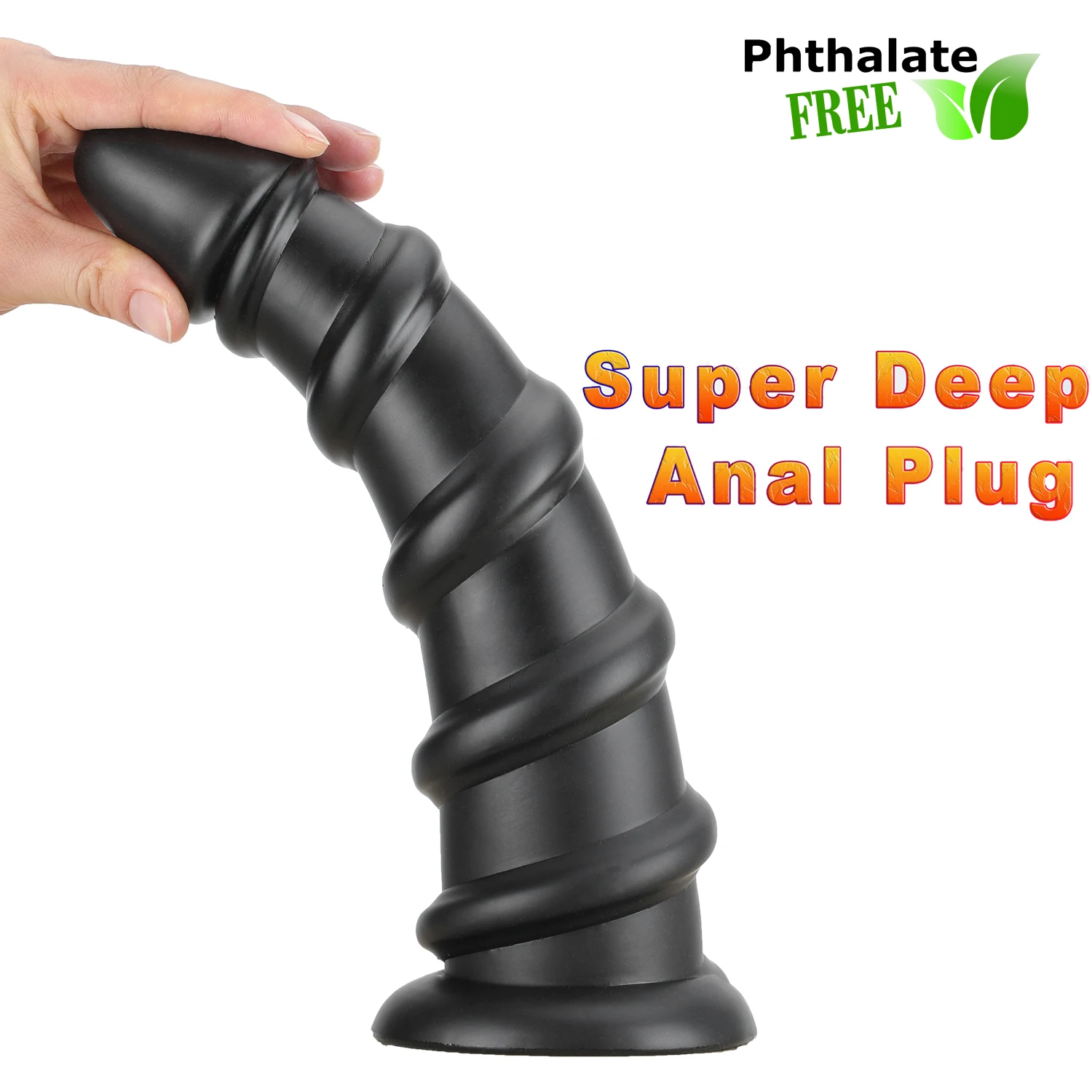 Giant Anal Plug Screw Thread Butt Stopper Dildo Woman Butt Pussy Stimulate Sex Toy for Women Erotic Fetish Vaginal Anal Expander