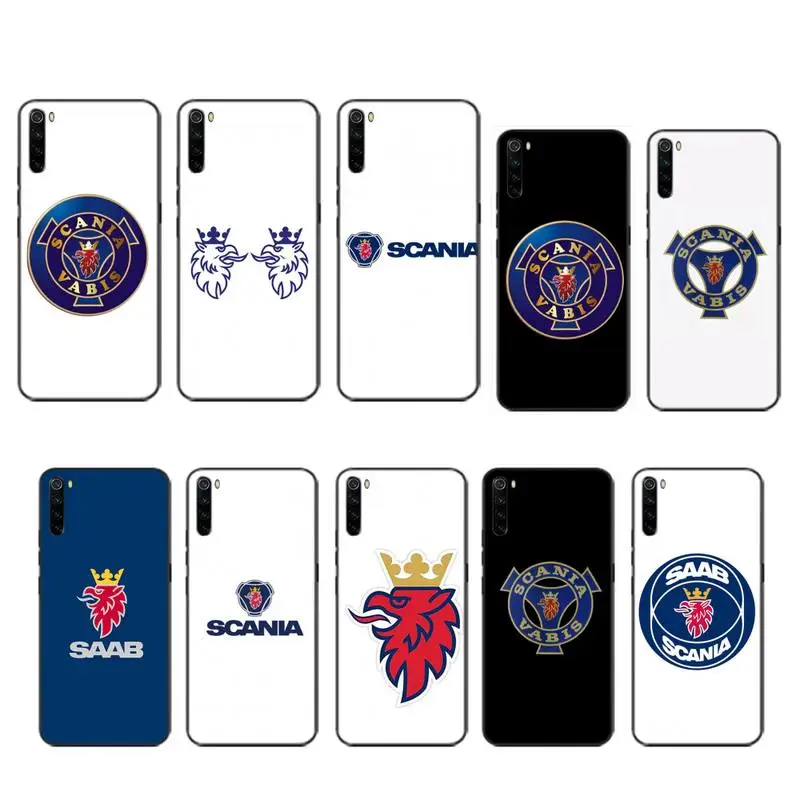 Scania vabis чехол coque fundas etui для xiaomi note max mi 3 7 8 9se Redmi 7a 8t 10 pro lite Чехлы | Мобильные