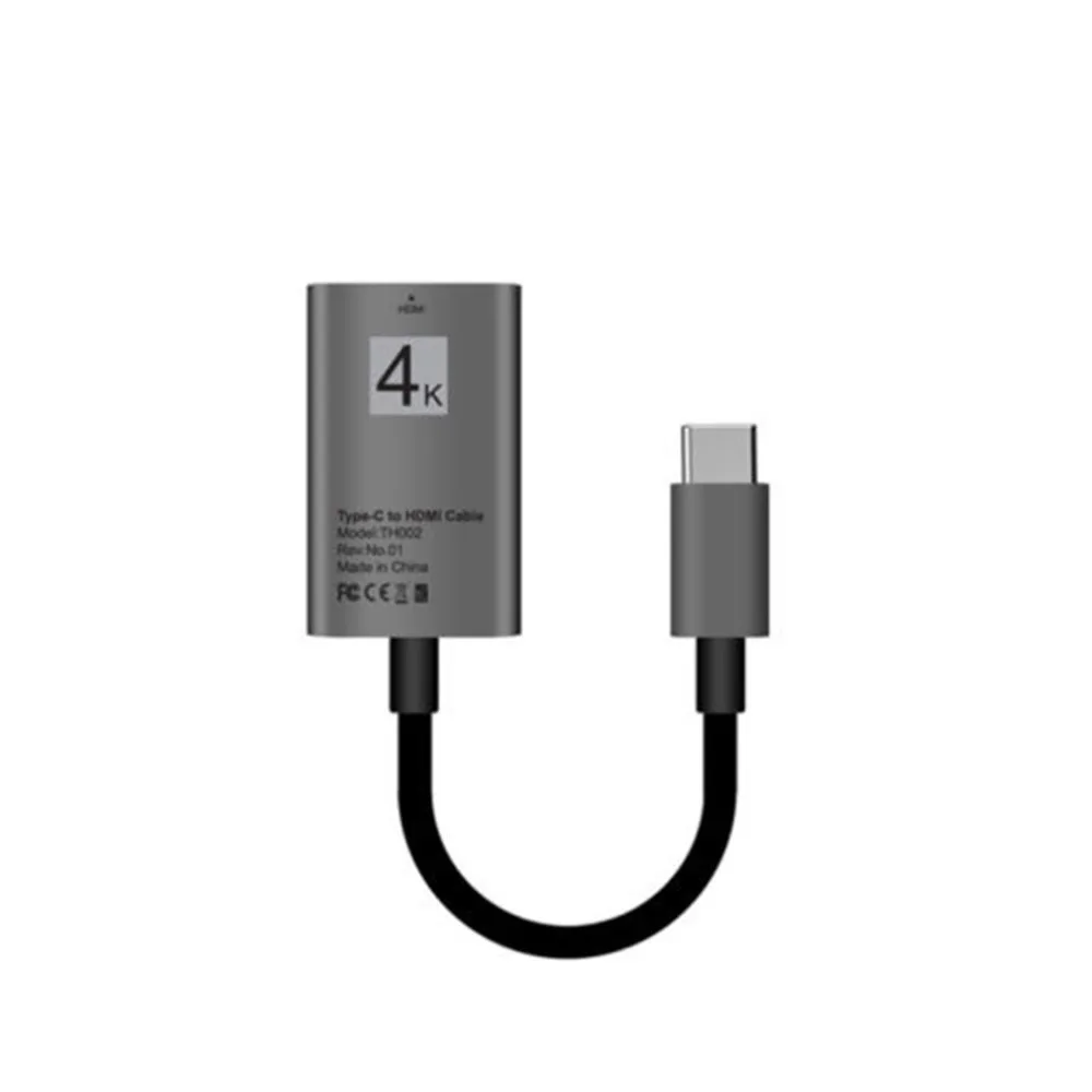 USB 3,1 type C USB-C штекер на 4K HDMI HDTV штепсельный кабельный переходник для Macbook samsung S8 htc huawei HD адаптер Соединительный кабель