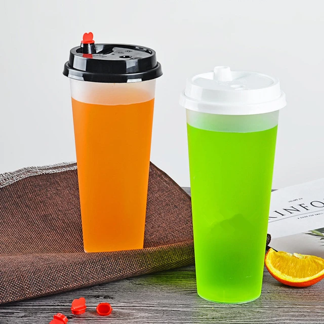 Transparent Reusable Plastic Cups  Plastic Kitchen Accessories - 700ml Cup  Plastic - Aliexpress