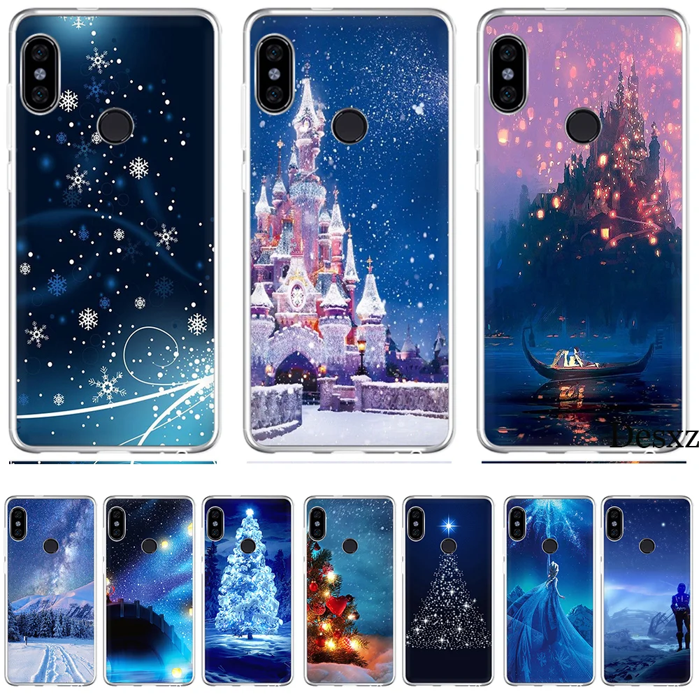 Рождественские обои для Xiaomi Redmi Mi 8 SE Note 5 5A 6 6X Pro MIX 2S A2 Lite Plus 4X 4A S2 F1 7 GO |