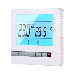 Цифровой термостат 220 В переменного тока Контроль температуры; недельный программируемый термостат номер Контроль температуры 5 до 60