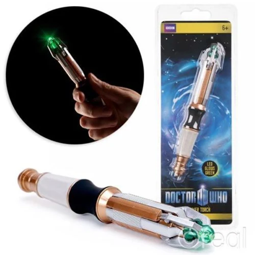 New 12th Screwdriver Cospaly Light&Sounds Official Sonic Toys Doctor Dr.WHO Collector Action Figure Toy