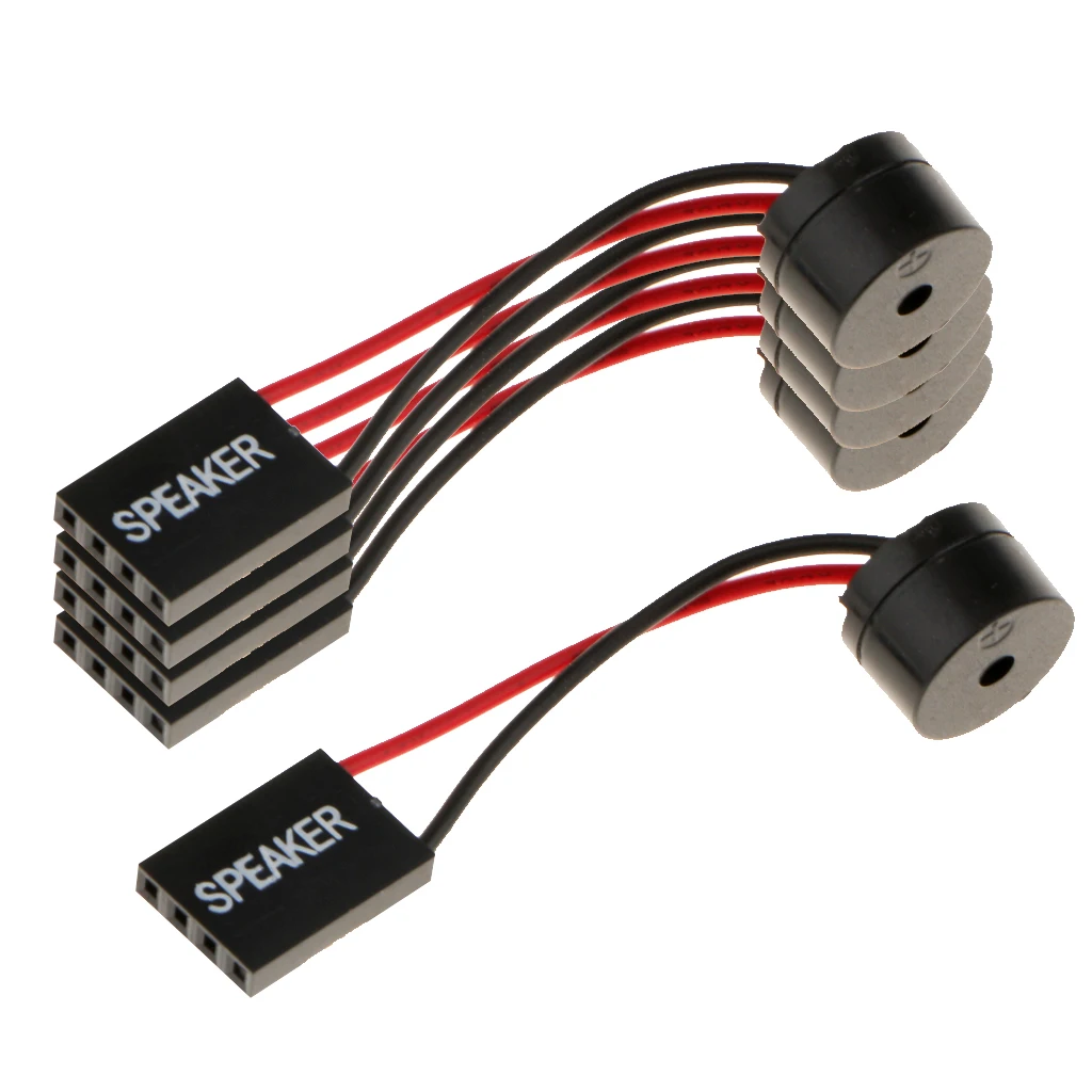 5x Motherboard Beep Code Audio Internal PC Case Speaker Buzzer for Laptop