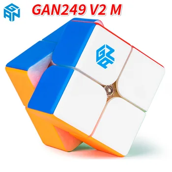 

Gan 249 V2 M 4.9cm 2x2x2 Speedcube Magic Cube Gan Air Gan 249 V2 2x2 Gan Cube Puzzle Learning Educational Toys for Children