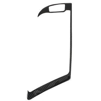 

New Carbon Fiber Outer GPS Navigator Panel Frame Cover Trim Fit for A4 B8 A5 Q5 2009-2016