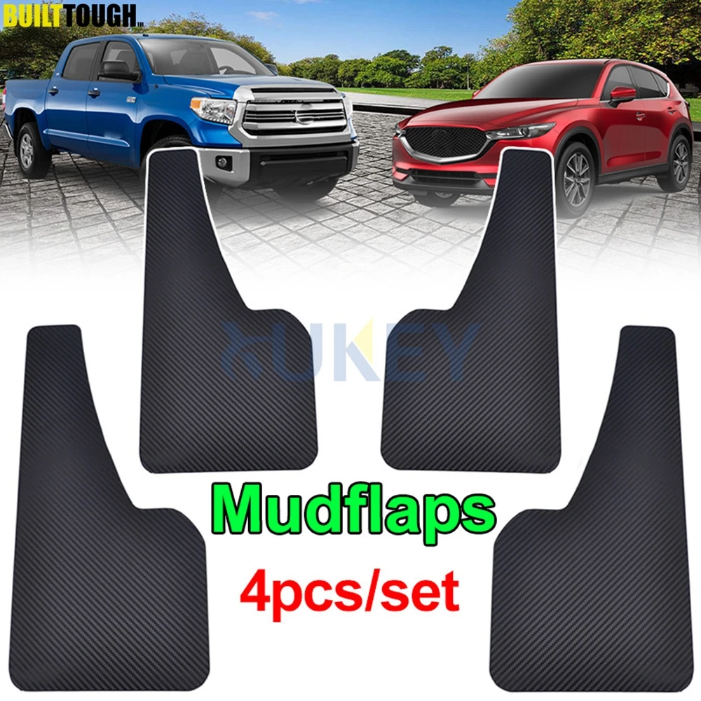 

Set Universal Car Mud Flaps Splash Guards Mudguards For Renault Clio Captur Twingo Zoe Megane Kadjar Koleos Scenic Front Rear