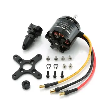 

SUNNYSKY X3120 800KV/1100KV Brushless Motor for Fixed - Wing 3D RC Drone Helicopter Airplane Parts Accessories