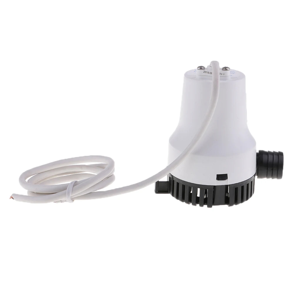 Stainless Steel 12V 1000GPH Submersible Bilge Water Pump Yacht 3/4