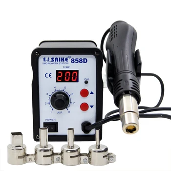 

saike 858D hot air gun soldering station 220V 700W BGA Desoldering Station Thermostat repair
