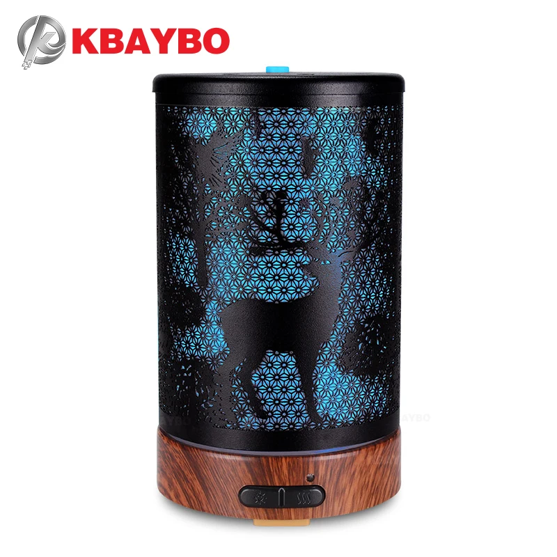 KBAYBO 100 мл ароматерапия олие лухт диффузор klassieke cilindrische ultrasone luchtbevochtiger cool spray verstuiver
