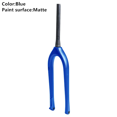 blue matte 29er углеродный MTB Boost вилка коническая 1-1/" до 1-1/2" дисковый тормоз 110 мм x 15 мм через ось вилки 29 дюймов UD глянцевая/матовая горный велосипед - Цвет: blue matte