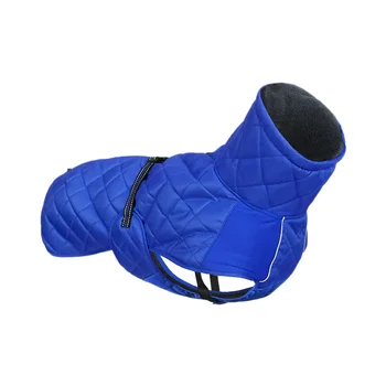 

Pet Cotton Winter Clothes for Large and Medium-Sized Dogs Outdoor Chest-Back Clothes Plus Cotton Windproof Warm Dog Clothing