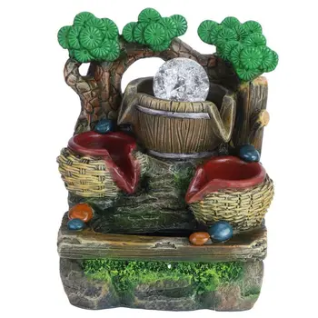 

Decoration Small Desktop Fountain Rockery Flowing Water Ornament Table Decoration