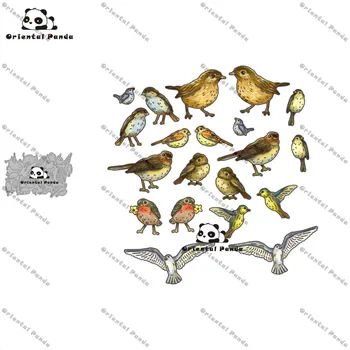 

New Dies 2020 A flock of birds Metal Cutting Dies diy Dies photo album cutting dies Scrapbooking Stencil stamps metal die cut