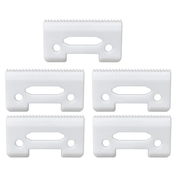 

5Pcs Professional 28 Teeth Tooth Clipper Replacement Ceramic Blades - Compatible with Senior Cordless Wahl ic Clip