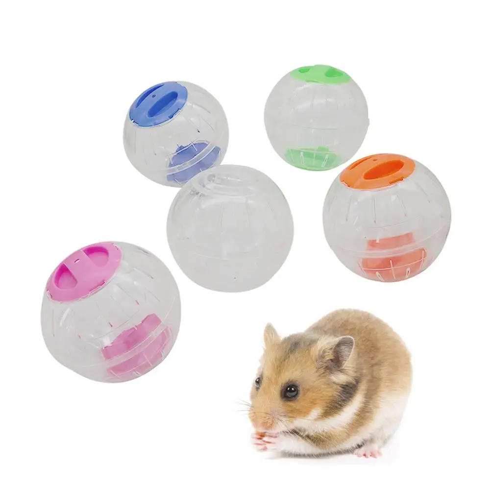 Pet Supplies Gerbil Hamster Running Ball Clear Ball Plastic Exercise Play Toys 