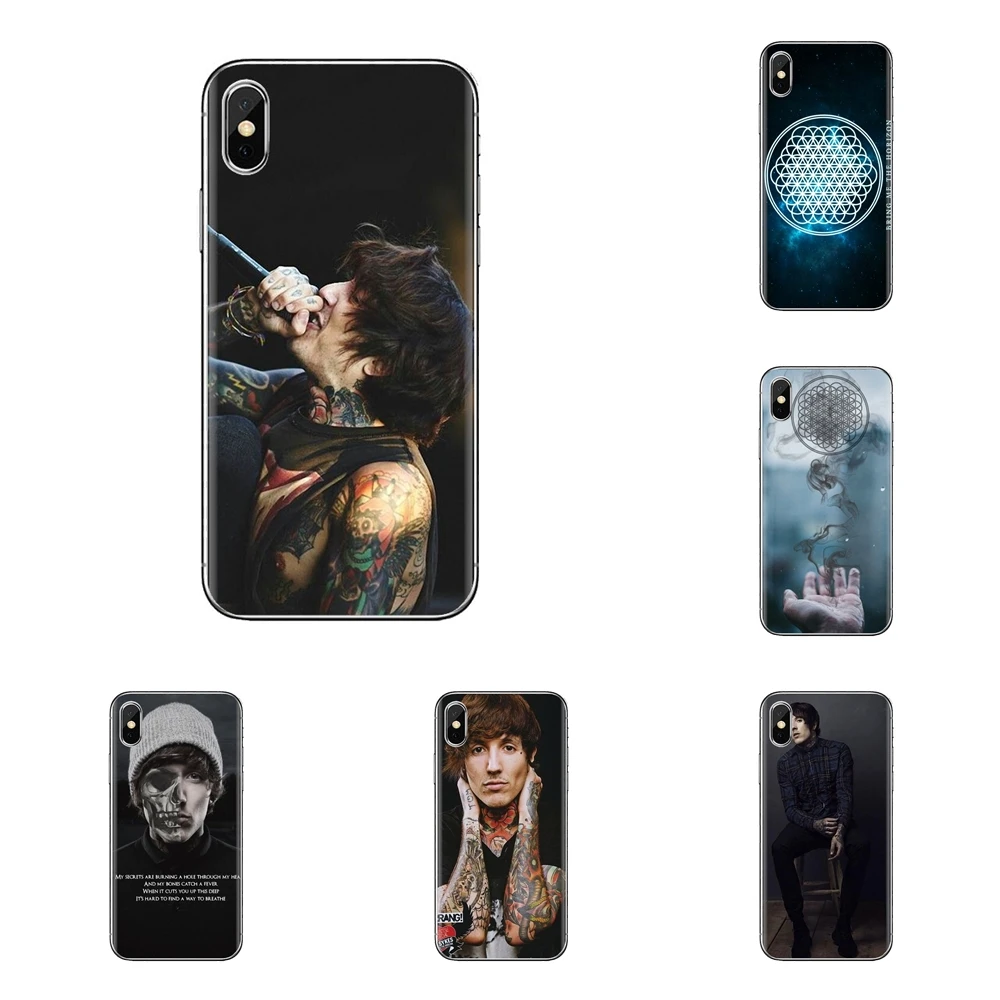 TPU Transparent Cover Bag Bring Me The Horizon Metalcore BMTH For Samsung Galaxy A3 A5 A7 A9 A8 Star A6 Plus 2018 2015 2016 2017 |