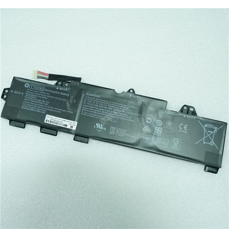 Новые оригинальные Батарея для hp EliteBook 850 G5 ZBOOK15u G536 G541 G542 G544 G5-42 G5-44 G5-41 G5-36 TT03XL 11,55 V 56WH