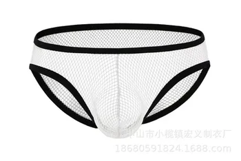 

new style and hot sale Men's Mesh Triangle Panties
