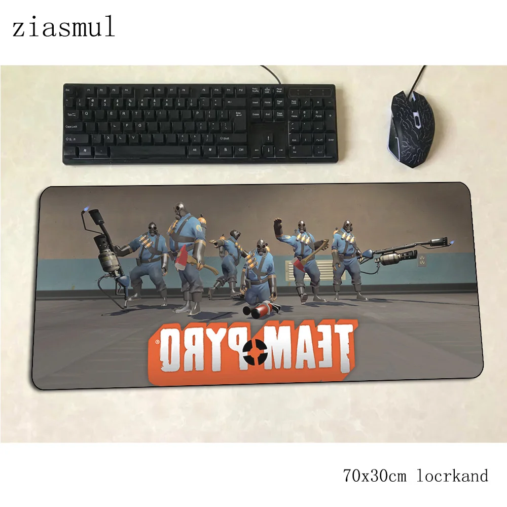 Коврик для мыши team fortress 2, 70x30 см, игровой коврик для мыши, красивый офисный коврик для ноутбука, Настольный коврик на день рождения, игровой коврик, pc gamer, коврики