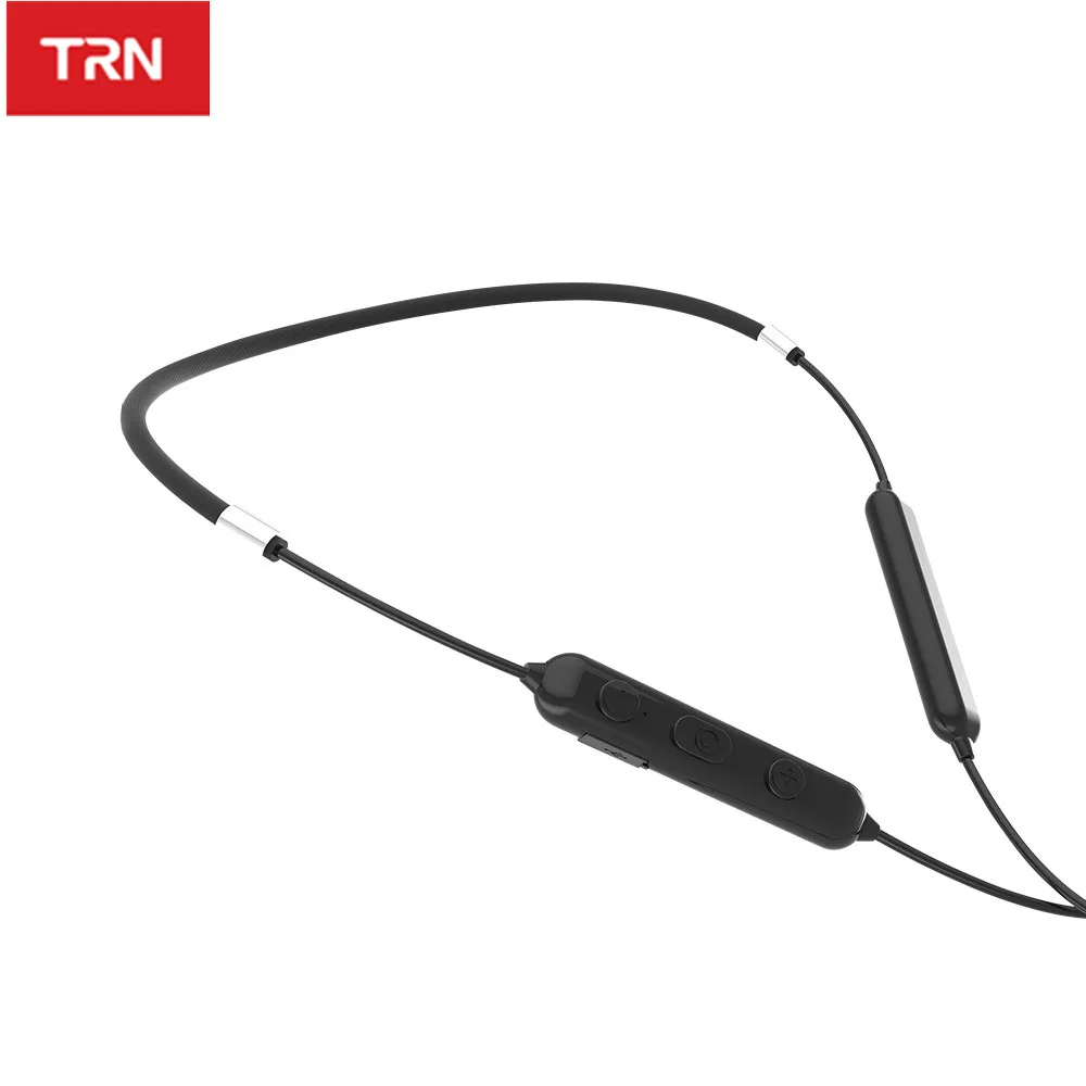 TRN BT10 беспроводной Bluetooth с пшеницей 4 2 APT X IPX7 водонепроницаемый кабель HIFI наушники