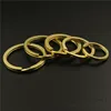 20Pcs 15mm/20mm/25mm/30mm Brass key ring round key ring gold  circle ring Connection alloy metal shoes bags Belt Buckles DIY ► Photo 2/6
