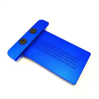 

Woodworking Scribe Hole Scribing T Type Ruler Portable Crossed-Out Tool 45/90 Degree Line Gauge Square Layout Scriber EM