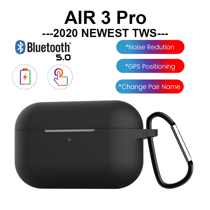 Air pro 3 TWS Bluetooth беспроводные наушники новейшие 1:1 Airpodding умные сенсорные для Apple