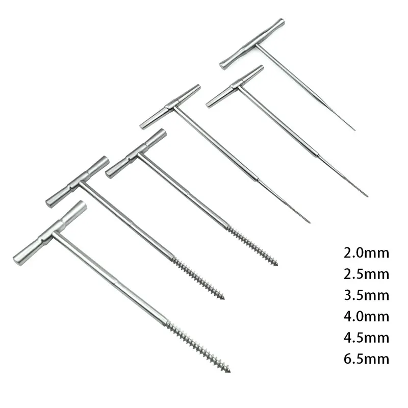 

Medical Stainless Steel Fine Tip Screw Driver 2.0mm-6.5mm Handle Bone Hex Screwdriver Orthopedics Surgery Instrument 160mm Long