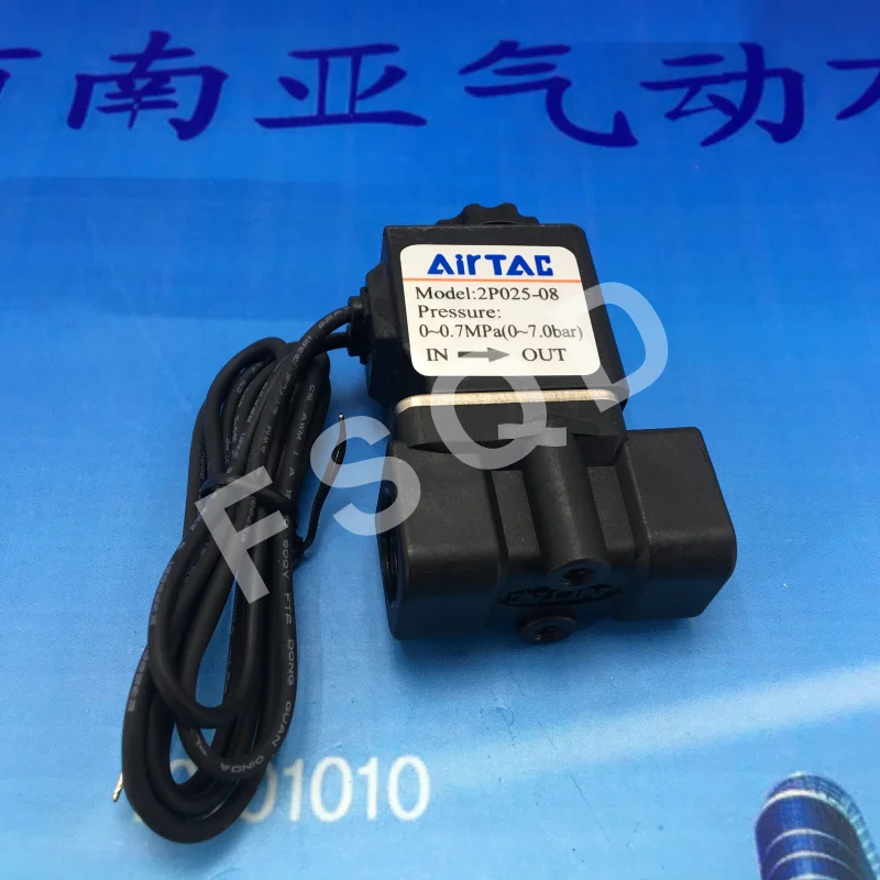 2P025-06 2P025-08 DC24V AC220V клапан управления жидкостью соленоидный пневматический клапан детали пневматические инструменты 2P серия