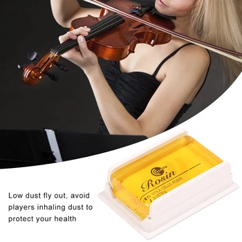 

Musical Instruments Rosin For Violin Lightweight Practical Erhu Accessories Stage Performance Portable Cello Viola Clear Sound