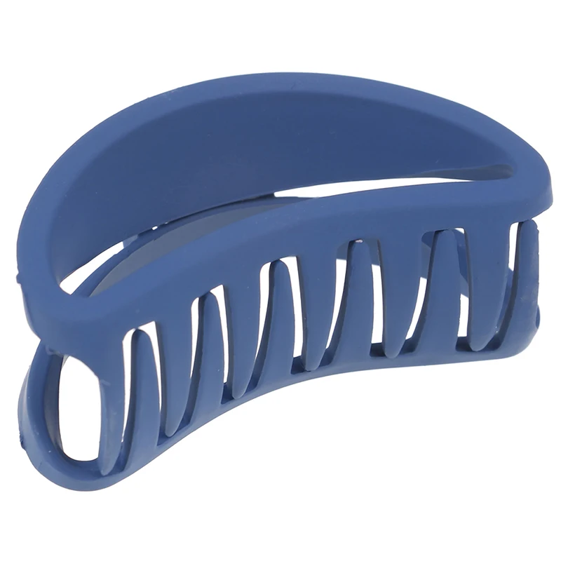 1PC Elegant Hair Clip Claw Clamps Plastic/resin Hairpins Colorful Clamp Hollow Out Hair Claw Clips Hair Styling Accessories - Color: NA