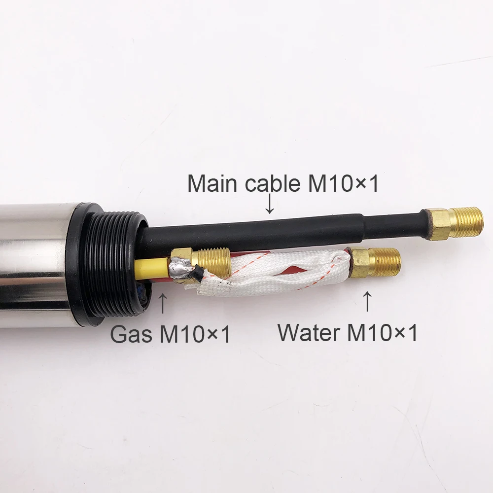 1 pz torcia da taglio al Plasma FY-XF300H FY-XF300 XF-300 FX-300 LGK-300 Huayuan YK200 YK-200 testa della torcia diritta CNC