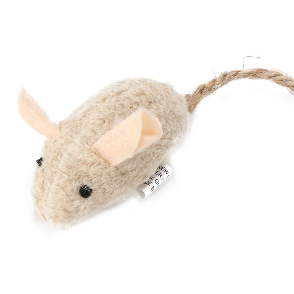 3 шт., мягкая игрушка для домашних животных, игрушка для кошек, сопротивляющаяся укусам, жевательная игрушка С Кошачьей Мятой, милая интерактивная забавная крыса, имитация плюшевой мыши