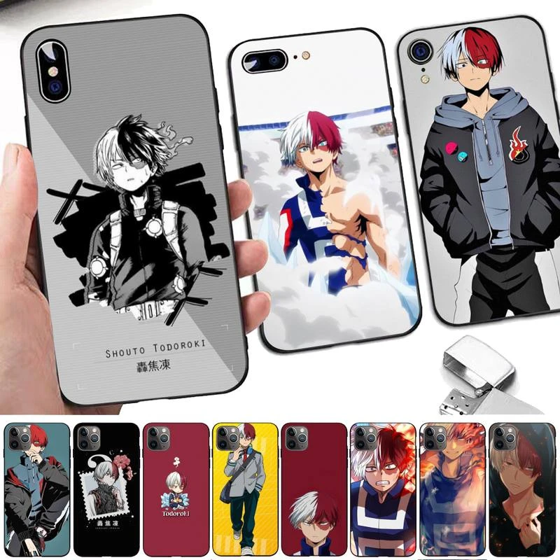 best cases for iphone 13 pro max Shoto Todoroki Boku no Phone Case for iPhone 13 8 7 6 6S Plus X 5S SE 2020 XR 11 12 pro XS MAX best case for iphone 13 pro max