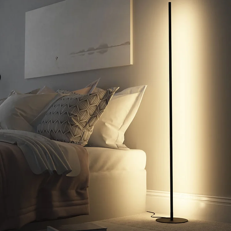  Led modern simple floor lamp standing lamp art decoration nordic style for living room bedroom stud - 4000136052397