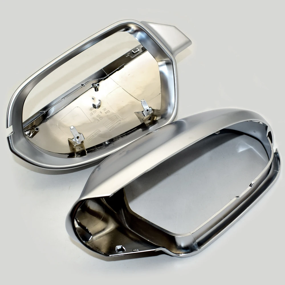 US $60.51 For Audi A6 C7 S6 20122018 Car Rearview Mirror Shell Cover Protection Cap Matte Chrome Wing Mirror Cover Car Accessories