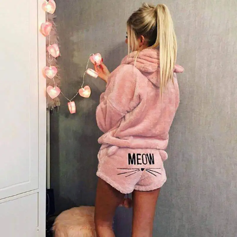 light pink Пижама женская пижамы домашняя одежда женская пижама пижамы женские Пижама женская женские пижамы шелковая пижама бархатная пижама атласная пижама - Цвет: light pink