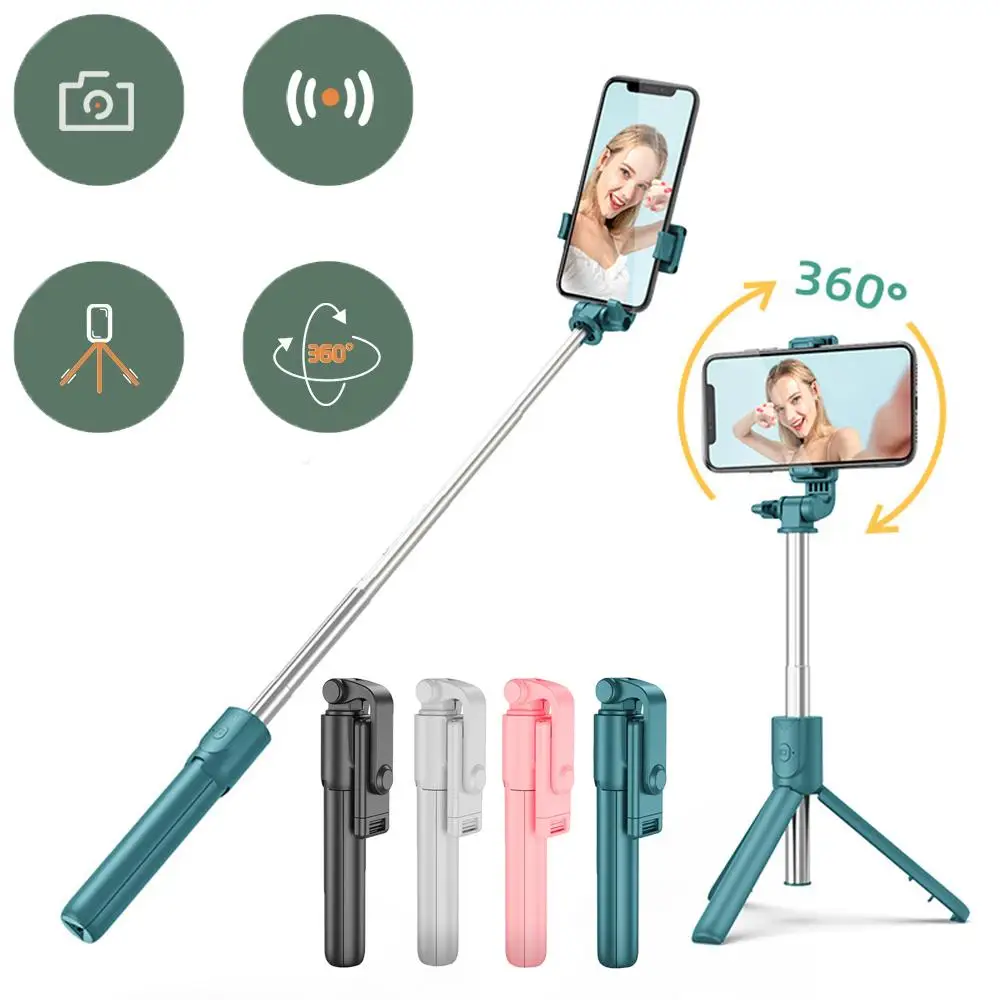 Wireless Bluetooth Foldable Convenient photo Tripod Selfie Stick Remote Control for Xiaomi Huawei iphone IOS Android | Электроника